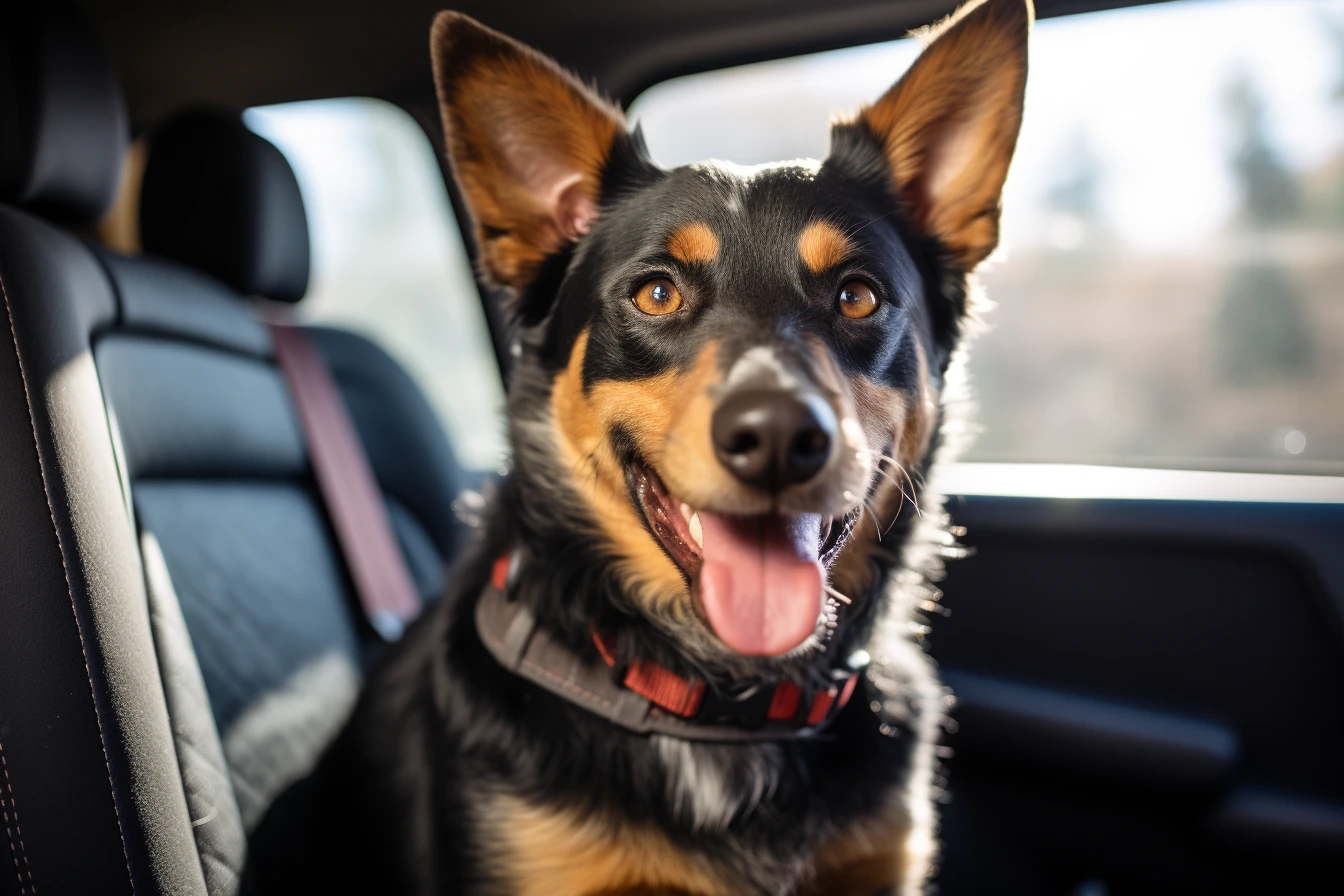 Jeep Compass Dog Carrier Car Seat for Lancashire Heeler