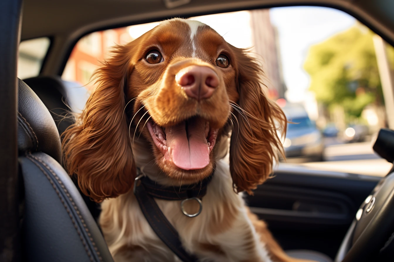 Mazda6 Dog Car Seat Belt for English Cocker Spaniels